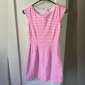Lilly Pulitzer Pink Awning Dress sz XS
